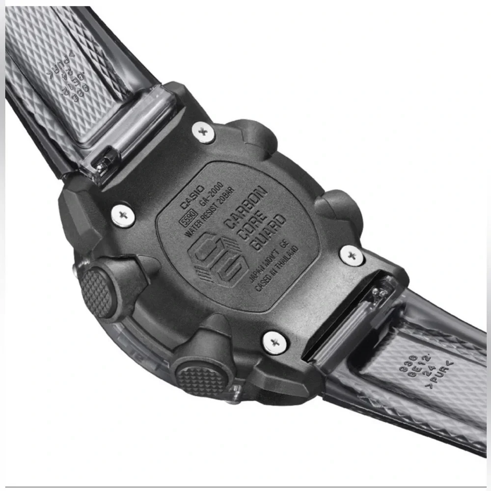 🔥 Casio G-Shock GA-200SKE Clear Skeleton Men's NWT
Chronograph Timer LED 656🔥 - Picture 4 of 4
